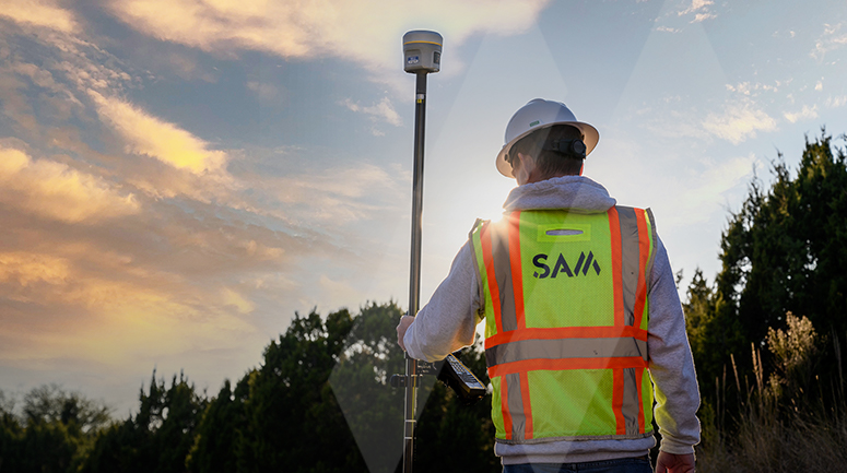 SAM employee surveying using the 2022 NSRS